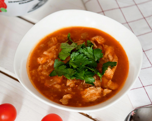Суп Харчо из курицы